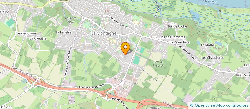 localisation de l'entreprise MADAME ANNE FLOGNY  LA MONTAGNE