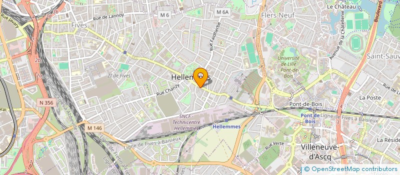 localisation de l'entreprise MADAME ANNE-FLORE CAFFIER à LILLE