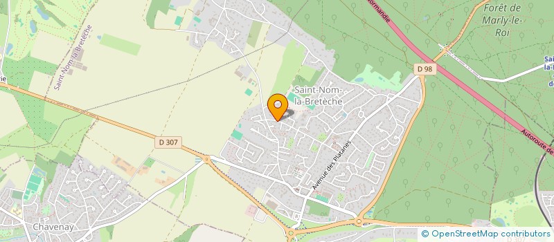 localisation de l'entreprise MADAME ANNE FLORENCE BOUR  SAINT-NOM-LA-BRETECHE