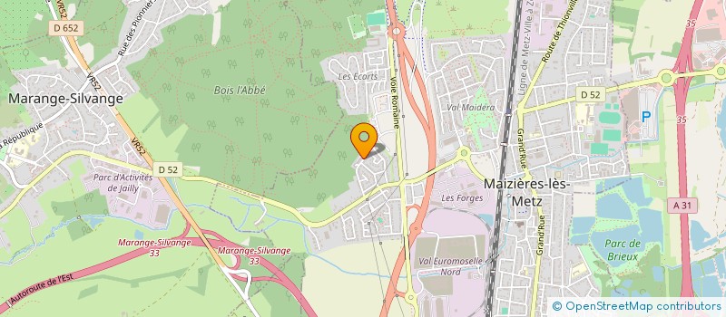 localisation de l'entreprise MADAME ANNE FOHRER  MAIZIERES-LES-METZ