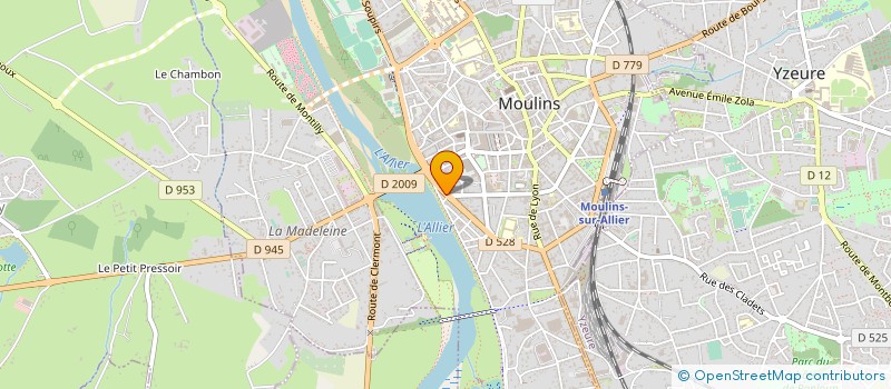 localisation de l'entreprise MADAME ANNE FOISSELON à MOULINS