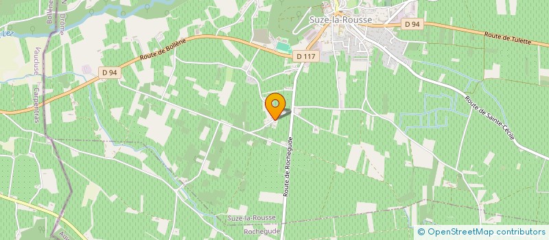 localisation de l'entreprise MADAME ANNE FORESE à SUZE-LA-ROUSSE