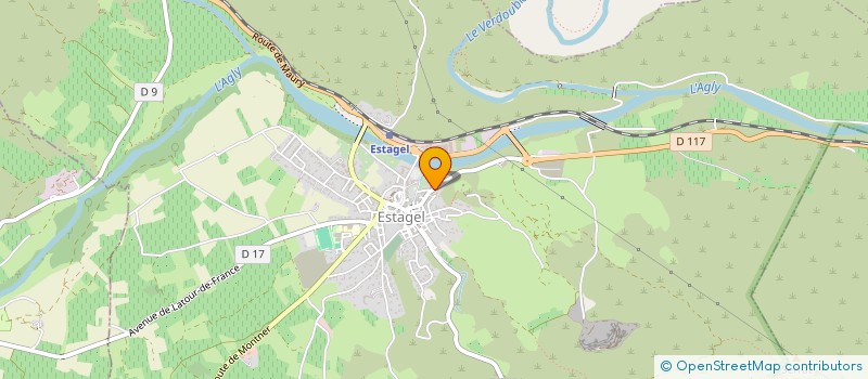 localisation de l'entreprise MADAME ANNE FOURTY  ESTAGEL