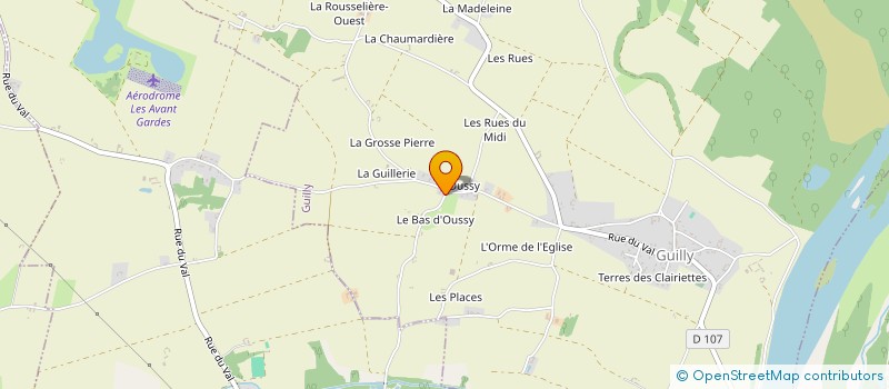 localisation de l'entreprise MADAME ANNE FRAIKIN  GUILLY