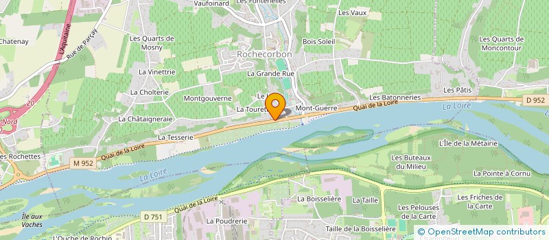 localisation de l'entreprise MADAME ANNE FRAISSE à ROCHECORBON
