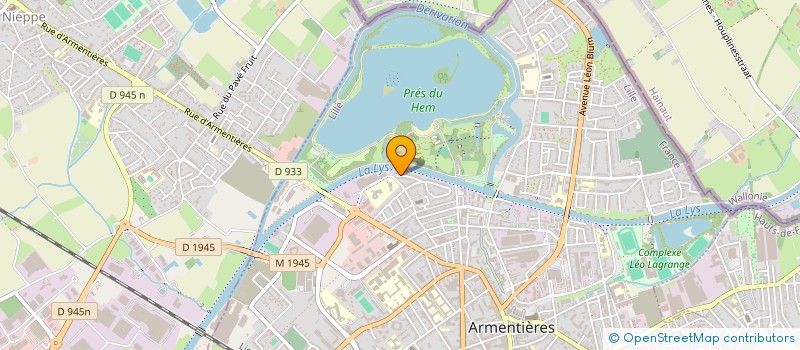 localisation de l'entreprise MADAME ANNE FRANCE DUMOULIN à ARMENTIERES