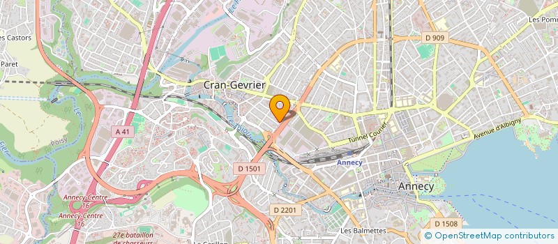 localisation de l'entreprise MADAME ANNE-FRANCE DUTEMPLE à ANNECY