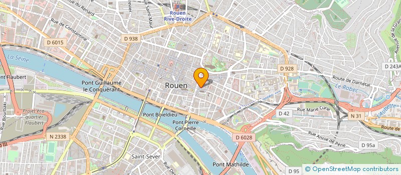 localisation de l'entreprise MADAME ANNE FRANCE LAUER  ROUEN