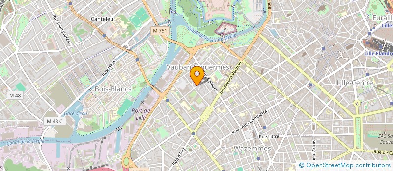 localisation de l'entreprise MADAME ANNE-FRANCES LANDIS à LILLE