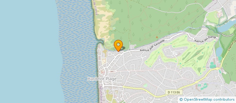 localisation de l'entreprise MADAME ANNE-FRANCOISE BEUQUE  NEUFCHATEL-HARDELOT