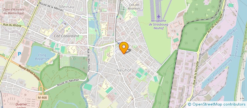 localisation de l'entreprise MADAME ANNE-FRANCOISE BILDSTEIN  STRASBOURG