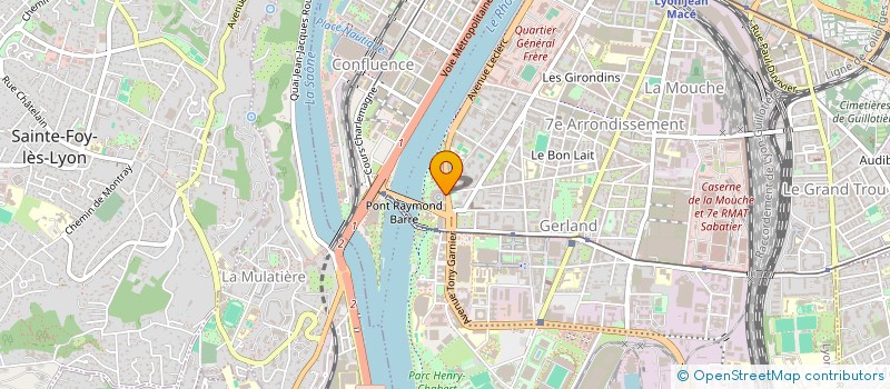 localisation de l'entreprise MADAME ANNE-FRANCOISE DE SOLERE-STINTZY  LYON