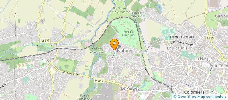 localisation de l'entreprise MADAME ANNE-FRANCOISE DUFIEF à COLOMIERS