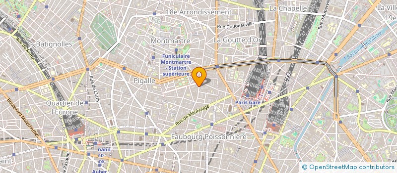 localisation de l'entreprise MADAME ANNE FRANCOISE DUREL  PARIS