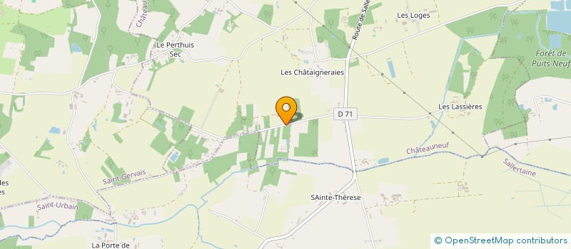 localisation de l'entreprise MADAME ANNE-FRANCOISE FOUBERT à CHATEAUNEUF