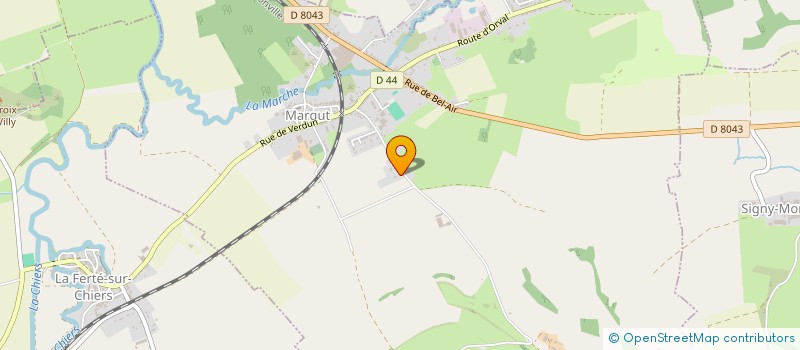 localisation de l'entreprise MADAME ANNE FRANCOISE LEHARDY  MARGUT