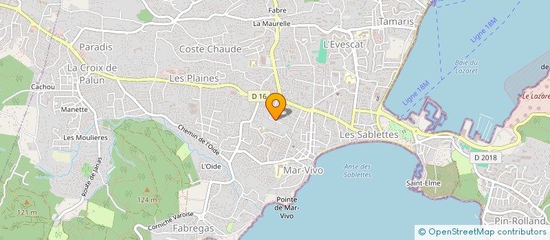 localisation de l'entreprise MADAME ANNE-FRANCOISE SEMULUE à LA SEYNE-SUR-MER