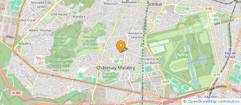 localisation de l'entreprise MADAME ANNE-FRANCOISE VERMANDE à CHATENAY-MALABRY