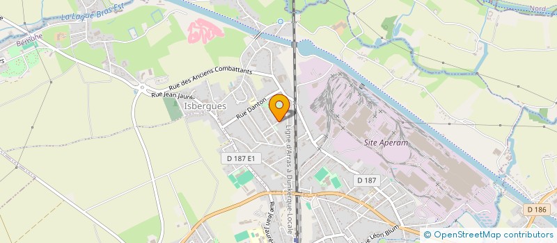 localisation de l'entreprise MADAME ANNE-FREDERIQUE BESSELING  ISBERGUES