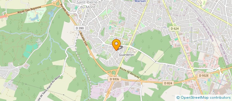 localisation de l'entreprise MADAME ANNE FREDERIQUE VACHE  SAINT-PIERRE-DU-MONT