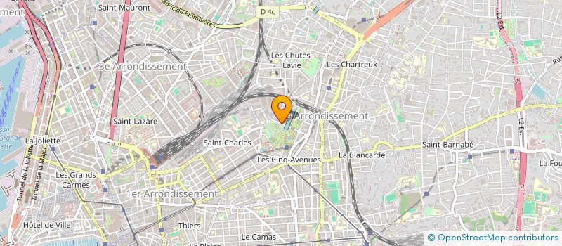 localisation de l'entreprise MADAME ANNE FRICAN à MARSEILLE
