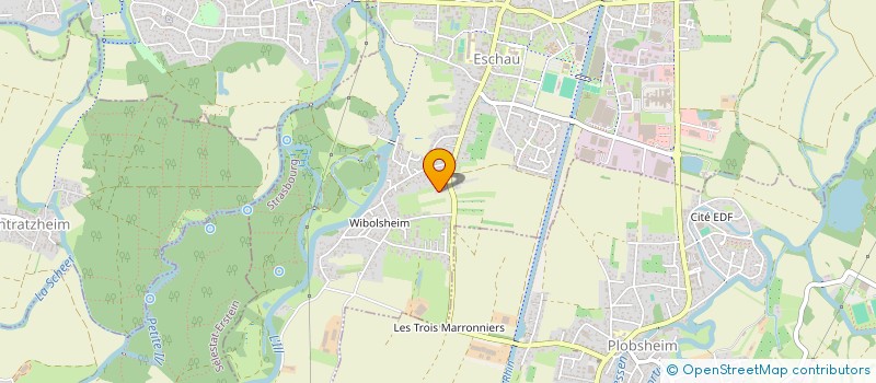 localisation de l'entreprise MADAME ANNE FRITZ à ESCHAU