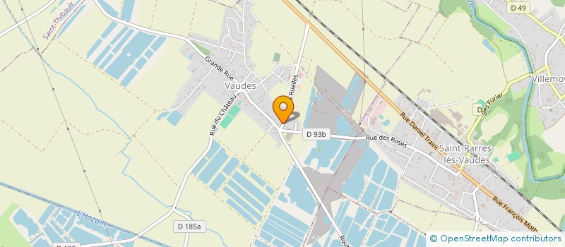 localisation de l'entreprise MADAME ANNE FROMONT  VAUDES