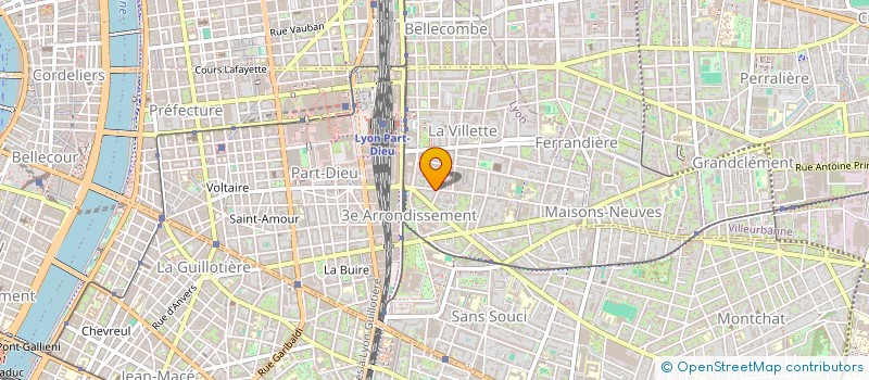 localisation de l'entreprise MADAME ANNE GABE  LYON