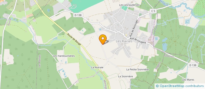 localisation de l'entreprise MADAME ANNE GABRIELLE ANSQUER  COURCELLES LA FORET