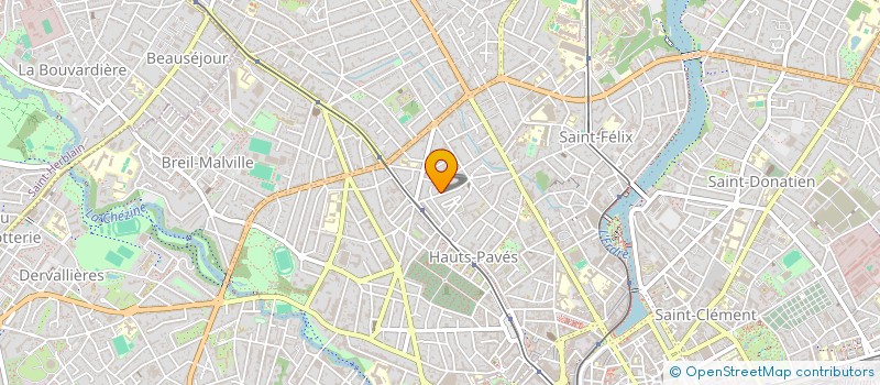 localisation de l'entreprise MADAME ANNE-GAEL HERVE  LA VRAIE-CROIX