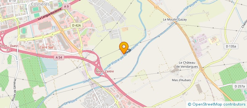 localisation de l'entreprise MADAME ANNE-GAELLE BRESSON  NIMES