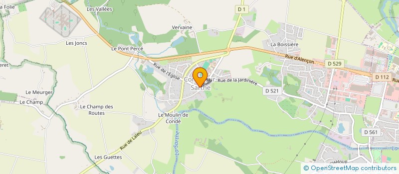 localisation de l'entreprise MADAME ANNE-GAELLE DE LA HUPPE DE LARTURIERE à CUISSAI