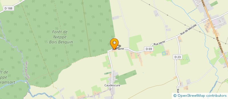 localisation de l'entreprise MADAME ANNE-GAELLE DUPAYS  VIEUX-BERQUIN