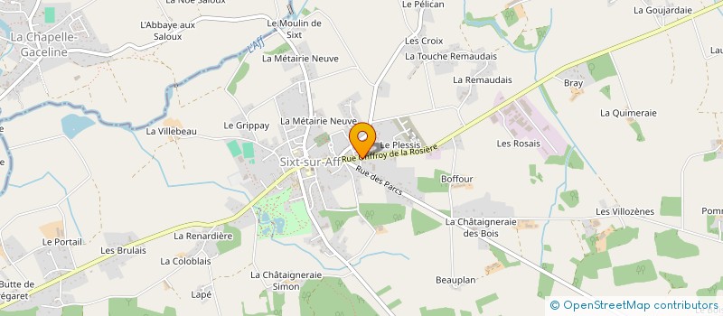 localisation de l'entreprise MADAME ANNE-GAELLE GIRALDES  SIXT-SUR-AFF