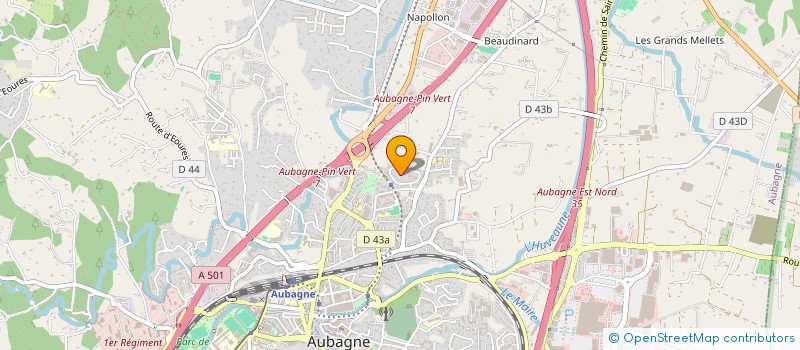 localisation de l'entreprise MADAME ANNE-GAELLE HENRIOT à AUBAGNE