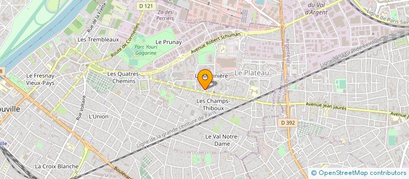 localisation de l'entreprise MADAME ANNE-GAELLE LACHASSE  SARTROUVILLE