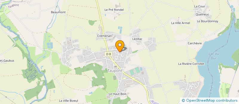 localisation de l'entreprise MADAME ANNE GAELLE LUCAS à TAUPONT