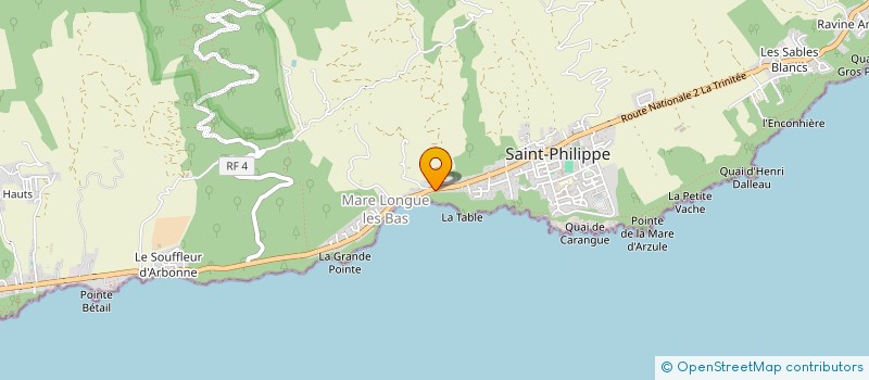 localisation de l'entreprise MADAME ANNE-GAELLE MAILLOT  SAINT-PHILIPPE