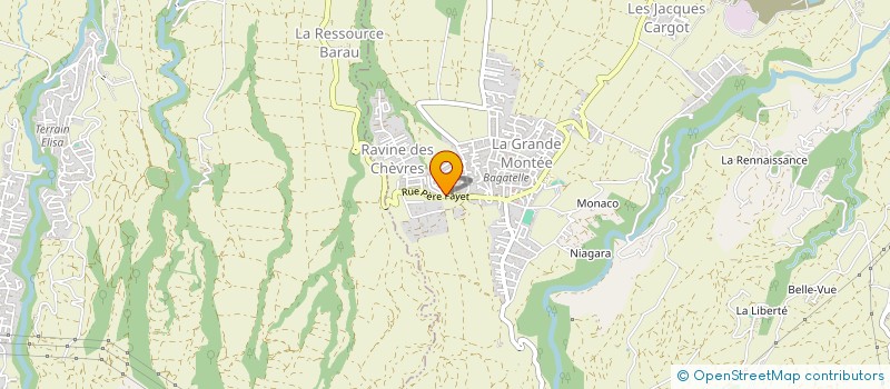 localisation de l'entreprise MADAME ANNE-GAELLE PANDION  SAINTE-SUZANNE