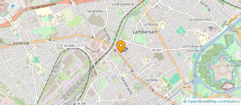 localisation de l'entreprise MADAME ANNE-GAELLE REGNIER à LAMBERSART