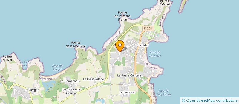 localisation de l'entreprise MADAME ANNE-GAELLE RUBION  CANCALE