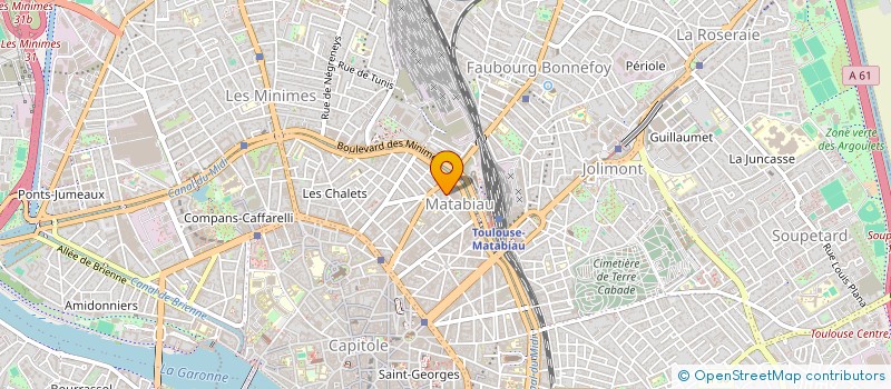 localisation de l'entreprise MADAME ANNE GALVAGNON à TOULOUSE
