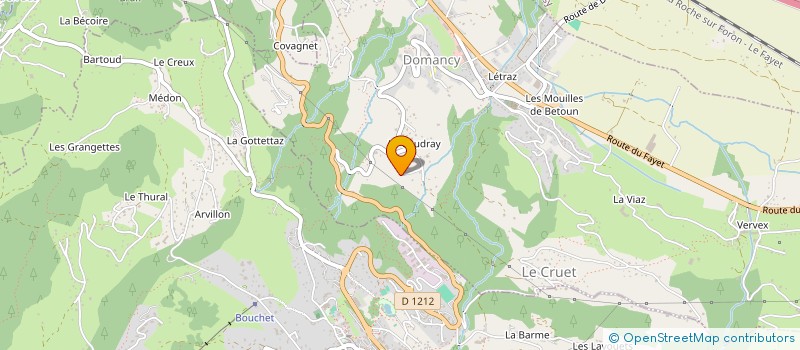 localisation de l'entreprise MADAME ANNE GANNAZ à DOMANCY