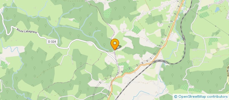 localisation de l'entreprise MADAME ANNE GARBAYE  LASSEUBE