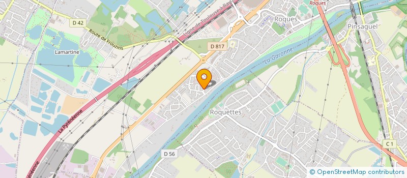 localisation de l'entreprise MADAME ANNE GARCIA  ROQUES