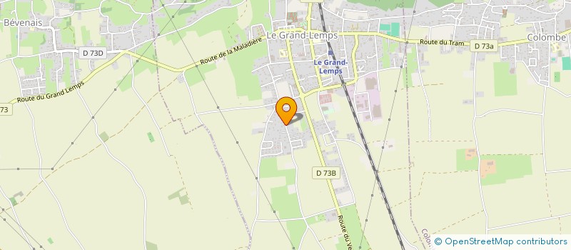 localisation de l'entreprise MADAME ANNE GASDEBLAY  LE GRAND-LEMPS