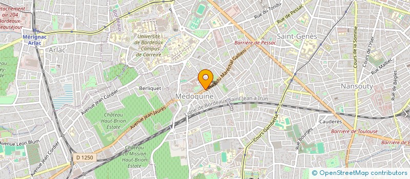 localisation de l'entreprise MADAME ANNE GASNIER à BORDEAUX