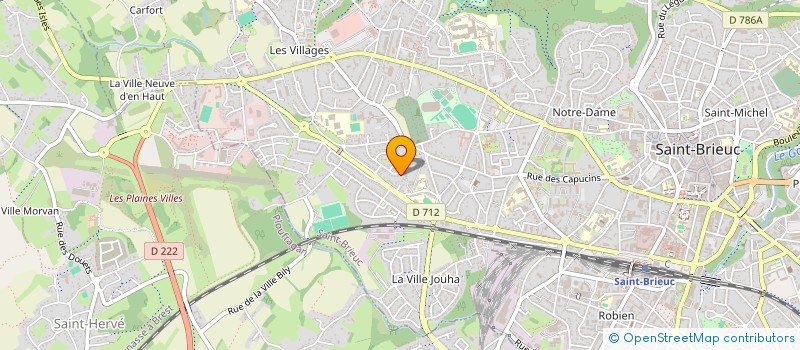 localisation de l'entreprise MADAME ANNE GATEL à SAINT-BRIEUC