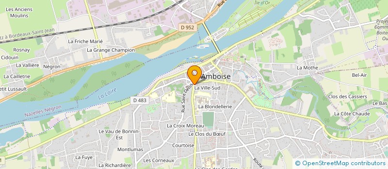 localisation de l'entreprise MADAME ANNE GAUCHER  AMBOISE