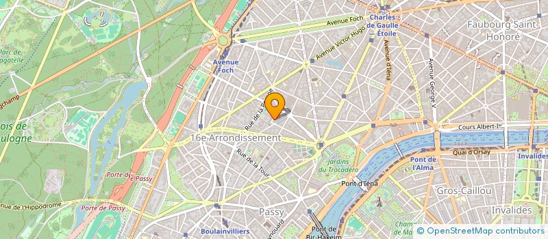 localisation de l'entreprise MADAME ANNE GAUJAL  PARIS